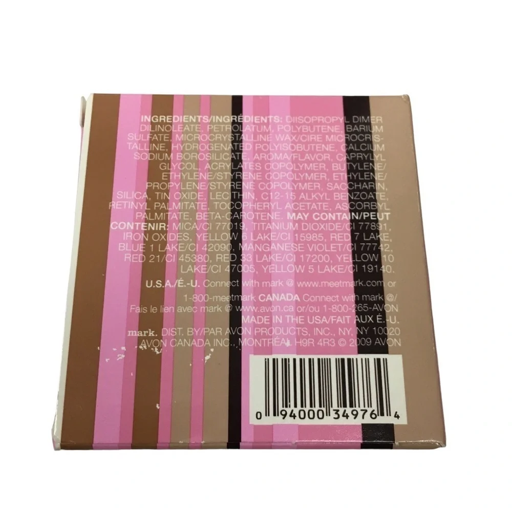mark. Candy Kisses Lip Gloss Balm Avon Holiday RARE